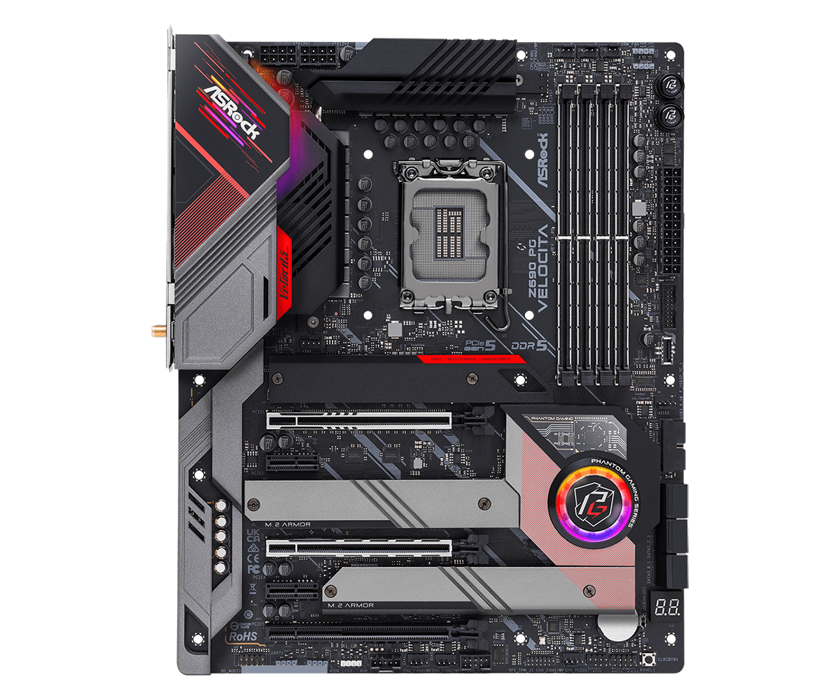 Asrock Z690 PG VELOCITA Mother - Lga1700 Itx Motherboard Ddr5 评论和价格