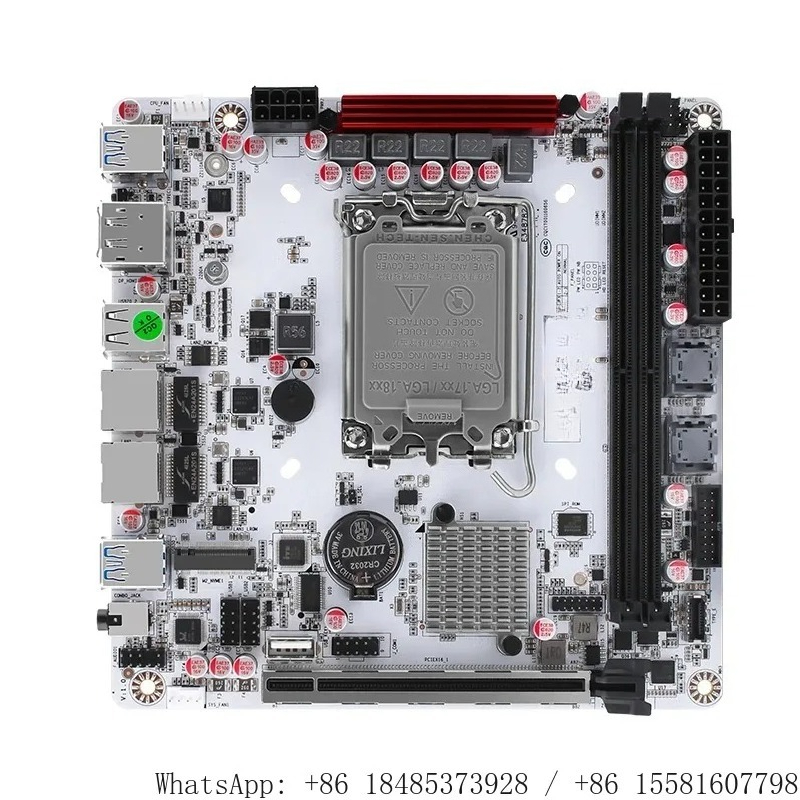 LGA1700 Q670 Mini ITX NAS Main - Nas Motherboard 8 Sata Mini Itx 评论和价格