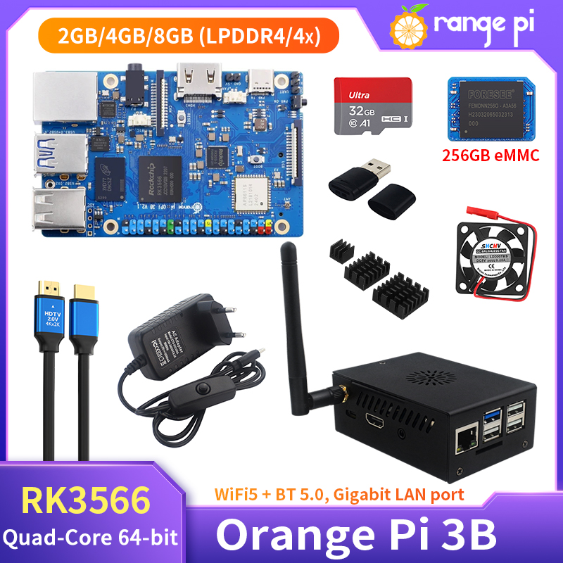 Orange Pi 3B 8GB 4GB 2GB Ram R - Rockchip Rk3588 Development Board 评论和价格