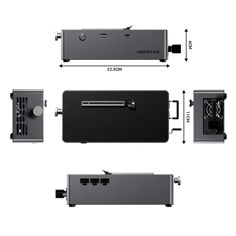 AOOSTAR AG01 AG02 EGPU Dock, O - Oculink Egpu Mini Pc 评论和价格