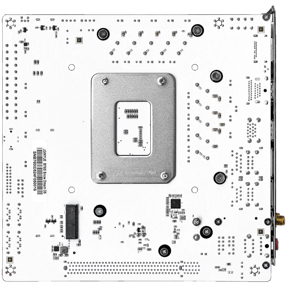 JGINYUE  B760i-Snow Dream  Mot - Lga1700 Itx Motherboard Ddr5 评论和价格