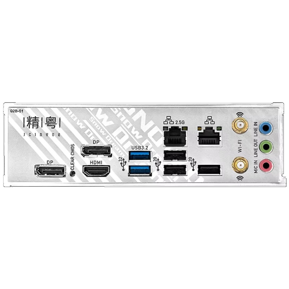 JGINYUE  B760i-Snow Dream  Mot - Lga1700 Itx Motherboard Ddr5 评论和价格