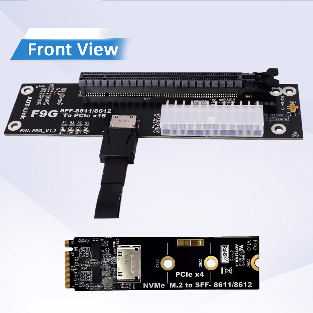 ADT-Link  GEN5 SFF-8611 OcuLin - Oculink Egpu Mini Pc 评论和价格