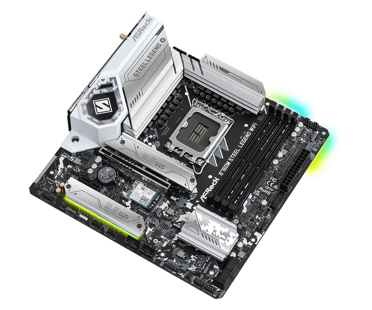 ASROCK B760M STEEL LEGEND WIFI - Lga1700 Itx Motherboard Ddr5 评论和价格