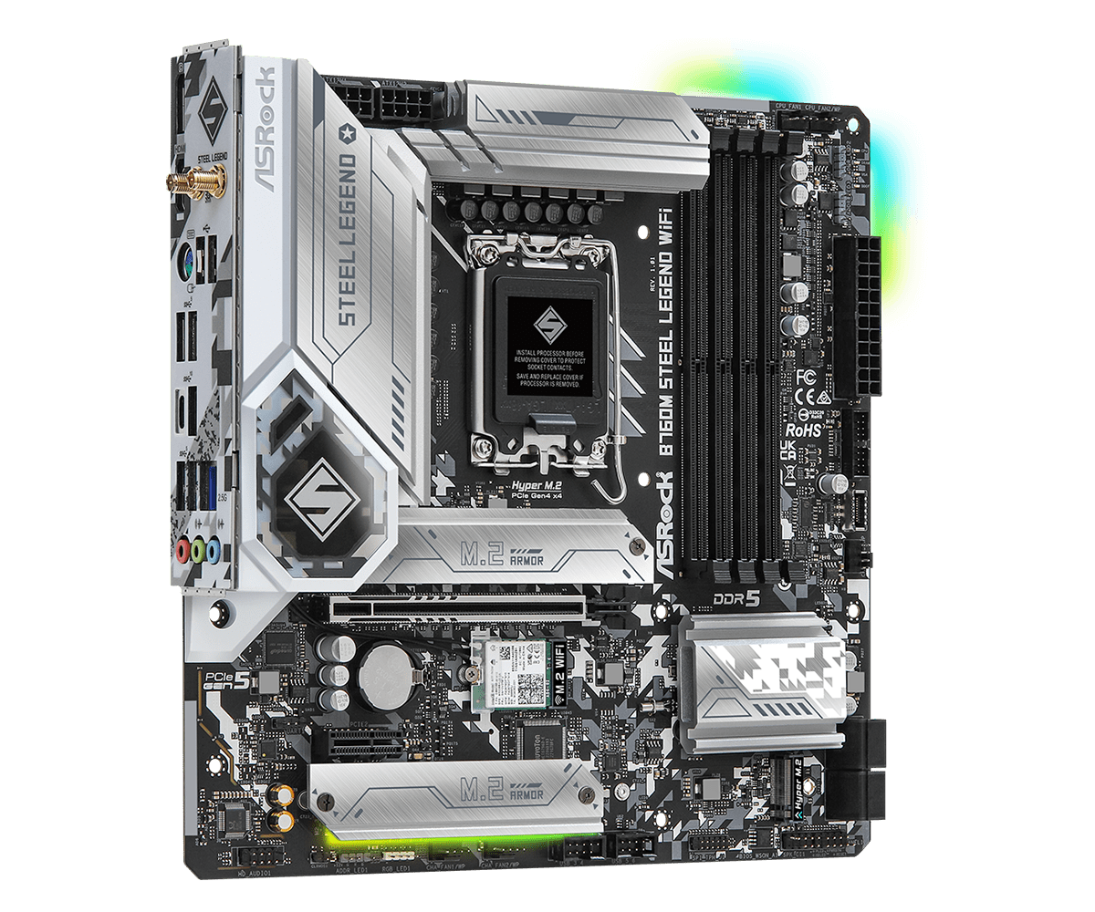 ASROCK B760M STEEL LEGEND WIFI - Lga1700 Itx Motherboard Ddr5 评论和价格