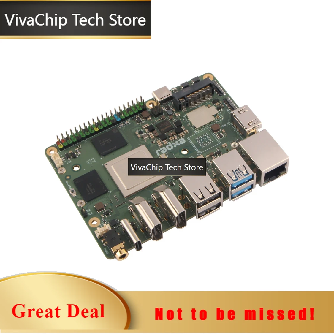 VivaChip TechRadxa ROCK 5B+ Ro - Rockchip Rk3588 Development Board 评论和价格
